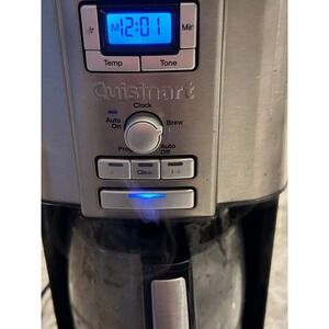 Cuisinart DCC-3200P1 14-Cup Programmable Coffee Maker Stainless Steel Black